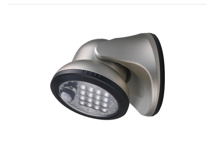 Light It! 100-Degree Silver Motion Activated