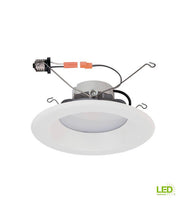 Load image into Gallery viewer, Commercial Electric 6 in. White Integrated LED Recessed Trim